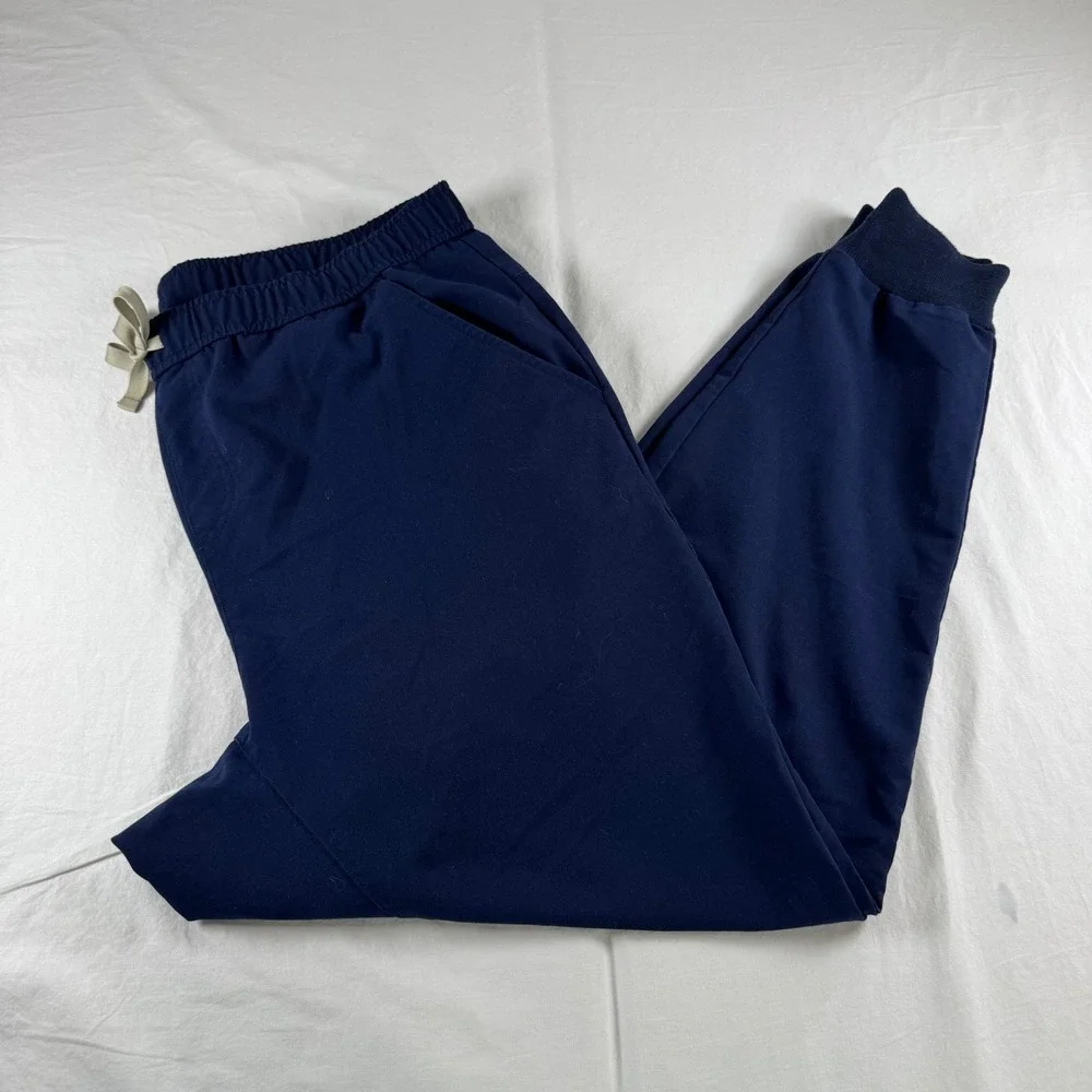 FIGS Men's Size XXL Navy Blue Tansen Technical Collection Jogger Scrub Pants‎